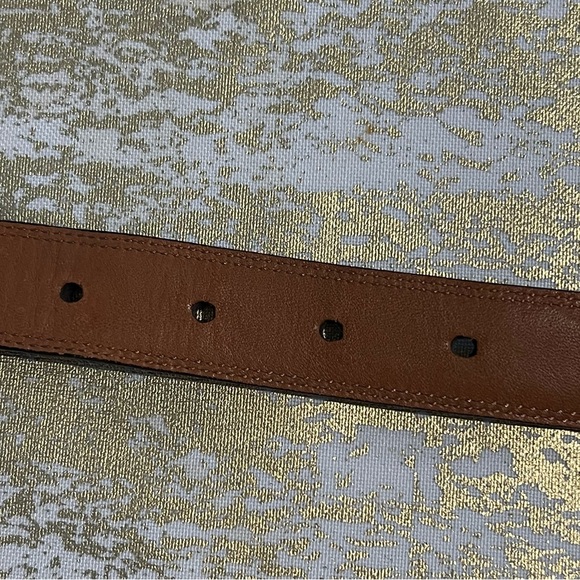 LAUREN RALPH LAUREN WOMENS GENUINE ITALIAN LEATHER BELT SIZE SMALL BROWN - Picture 11 of 13